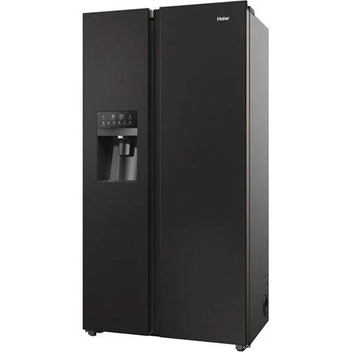 Frigorífico Americano Haier HSR5918DIPB | 177.5x90.8x65.9 cm | 511 L | D | Preto - Image 4