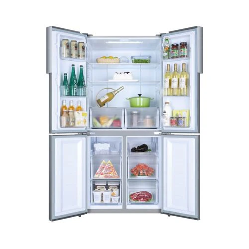 Frigorífico Americano Haier HTF-458DG6 | 180,4x83,3x66,6 cm | 314 L | F | Prateado - Image 3
