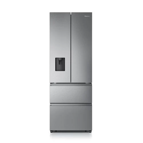 Frigorífico Americano Hisense RF632N4WIE | 200x70x69,4 cm | 336 L | E | Cinzento, Inox