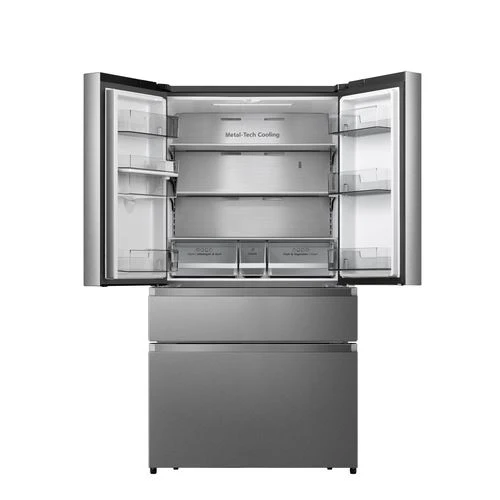 Frigorífico Americano Hisense RF749N4SWSE | 178,5x91,4x72,5 cm | 367 L | E | Inox - Image 3
