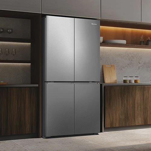 Frigorífico Americano Hisense RQ5P470SEIE | 178,5x79,4x69,8 cm | 483 L | E | Look Inox - Outlet - Grade C - Image 5