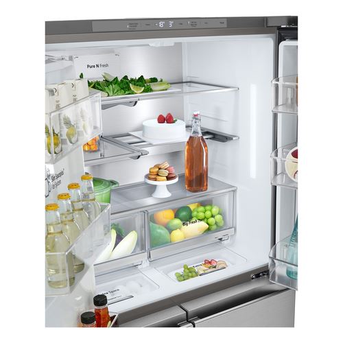 Frigorífico Americano LG GML960PYBE | 179,2x91,4x72,9 cm | 641 L | E | Prateado - Image 5