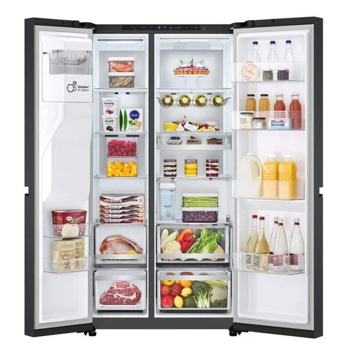 Frigorífico Americano LG GSLE91EVAC | 179x91,3x73,5 cm | 628 L | C | Preto - Image 4