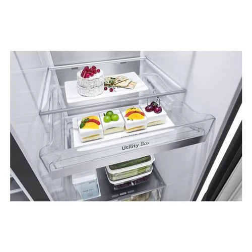 Frigorífico Americano LG GSLE91EVAC | 179x91,3x73,5 cm | 628 L | C | Preto - Image 6