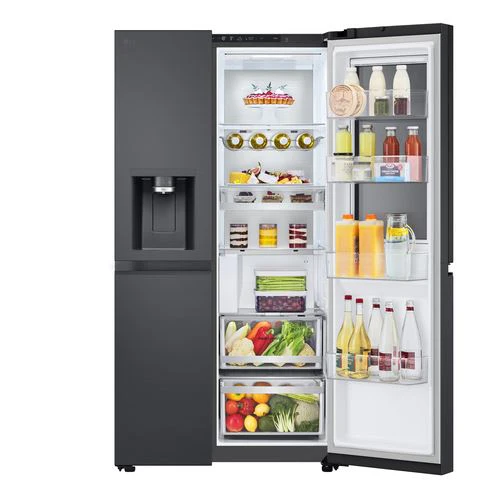 Frigorífico Americano LG GSXE90EVDD | 179x91,3x73,5 cm | 628 L | D | Preto - Image 5