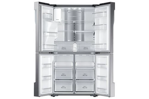 Frigorífico Americano Samsung RF56J9040SR | 182,5x90,8x73,3 cm | 361 L | G | Aço inoxidável - Image 4