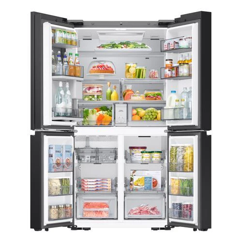 Frigorífico Americano Samsung RM90F67CEC | 185,3x91,2x73,1 cm | 654 L | E | Preto - Outlet - Grade B - Image 5