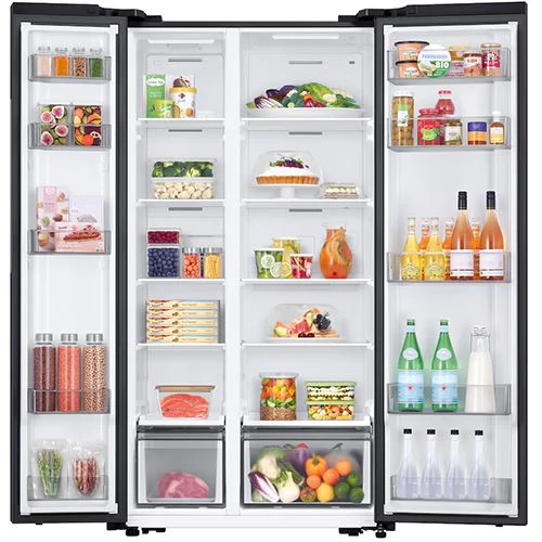 Frigorífico Americano Samsung RS57DG400EB4EF | 178x91,2x61,4 cm | 583 L | E | Antracite - Image 4
