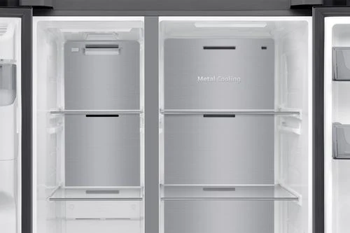 Frigorífico Americano Samsung RS70F65KDT | 178x91,2x72,6 cm | 640 L | D | Aço inoxidável - Image 7