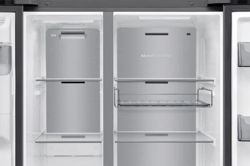 Frigorífico Americano Samsung RS90F64EDT | 178x91,2x72,6 cm | 621 L | D | Aço inoxidável - Image 8