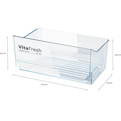 Frigorífico Bosch KSV36CIDP Serie 4 | 186x60x65 cm | 346 L | D | Aço inoxidável antidedadas - Image 5