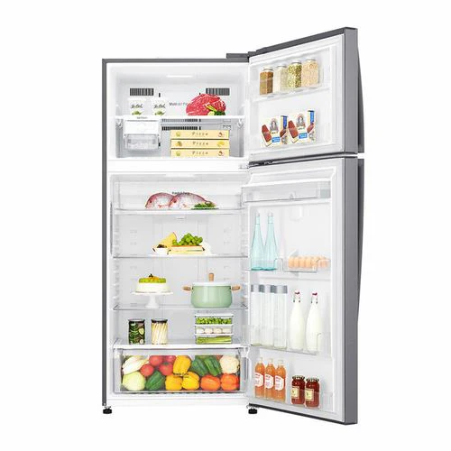 Frigorífico com Congelador LG GTF916PZPED | 184x86x73 cm | 592 L | E | Platina - Image 2