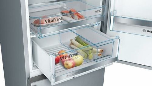 Frigorífico Combinado Bosch KGE368ICP | 186x60x65 cm | 214 L | C | Cinzento - Image 2