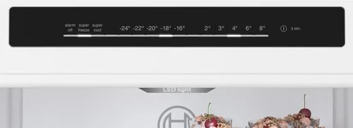 Frigorífico Combinado Bosch KGN362ICF | 186x60x66,5 cm | 321 L | C | Aço inoxidável - Image 5