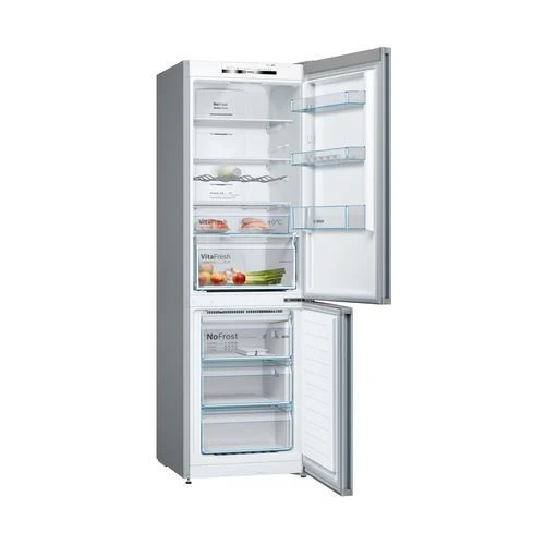 Frigorífico Combinado Bosch KGN366ICF | 186x60x66 cm | 326 L | C | Inox - Outlet - Grade B - Image 2