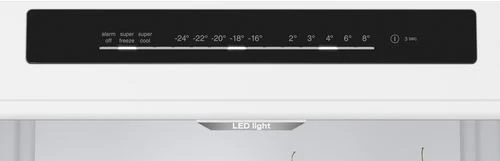 Frigorífico Combinado Bosch KGN392LAF | 203x60x66,5 cm | 363 L | A | Aço inoxidável - Image 4