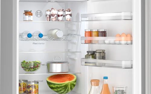 Frigorífico Combinado Bosch KGN392LAF | 203x60x66,5 cm | 363 L | A | Aço inoxidável - Image 5