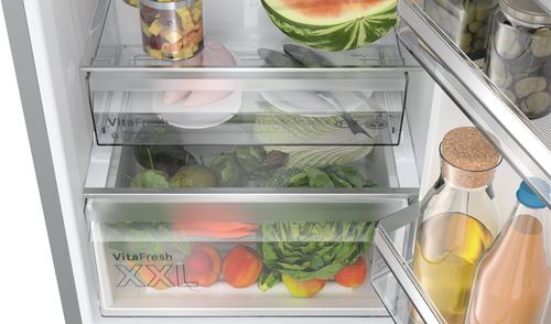 Frigorífico Combinado Bosch KGN392LAF | 203x60x66,5 cm | 363 L | A | Aço inoxidável - Image 6