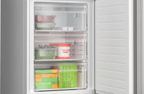 Frigorífico Combinado Bosch KGN392LAF | 203x60x66,5 cm | 363 L | A | Aço inoxidável - Image 7