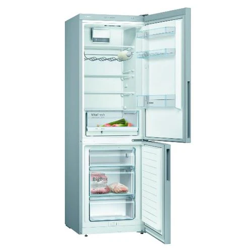 Frigorífico Combinado Bosch KGV36VIEAS | 186x60x65 cm | 214 L | E | Inox - Image 2
