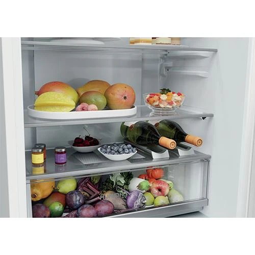 Frigorífico Combinado Encastrável Haier HBQW5719E ID Titanium 2 | 193.5x69x55 cm | 382 L | E | Branco - Image 6