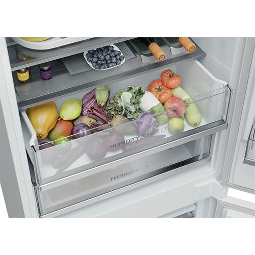 Frigorífico Combinado Encastrável Haier HBQW5719E ID Titanium 2 | 193.5x69x55 cm | 382 L | E | Branco - Image 8