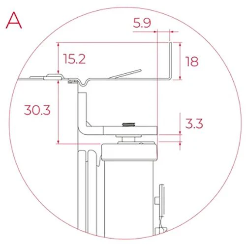 Frigorífico Combinado Encastrável Teka RBF 43345 FI | 178,5x54x55 cm | 271 L | E - Image 9