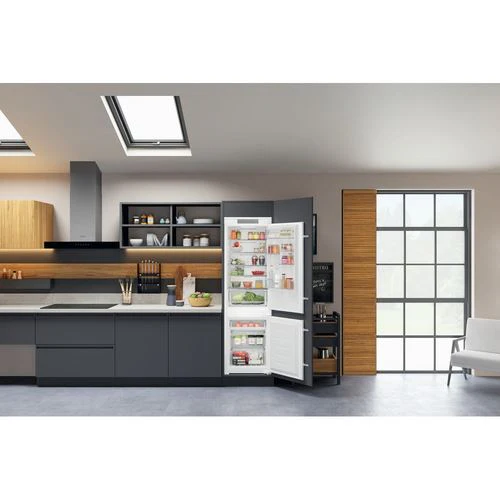 Frigorífico Combinado Encastrável Hotpoint HAC18 T311 | 177x54x54,5 cm | 250 L | F | Branco - Image 4
