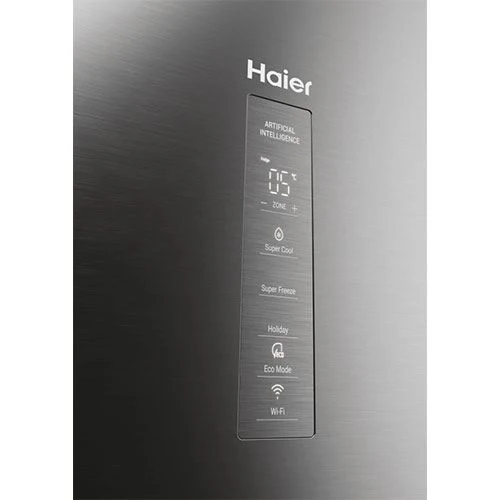 Frigorífico Combinado Haier HDPW5618DNPK | 185x59.5x66.7 cm | 352 L | D | Silver - Image 12