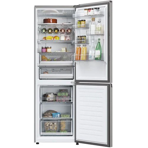 Frigorífico Combinado Haier HDPW5618DNPK | 185x59.5x66.7 cm | 352 L | D | Silver - Image 14