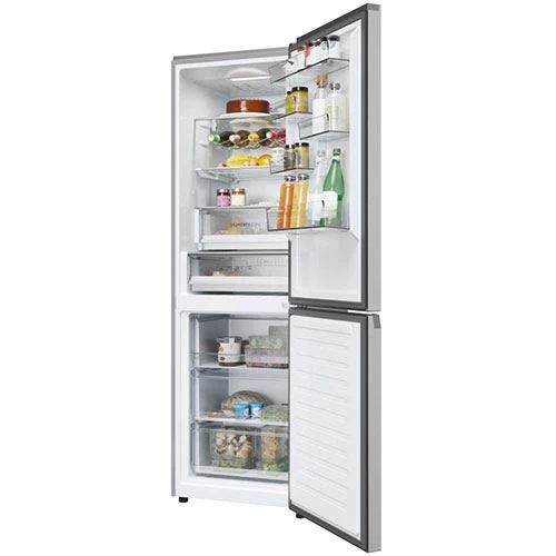 Frigorífico Combinado Haier HDPW5618DNPK | 185x59.5x66.7 cm | 352 L | D | Silver - Image 3