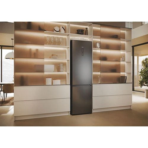 Frigorífico Combinado Haier HDPW5620ANPD | 205x59.5x66.7 cm | 409 L | A | Inox Escuro - Image 10