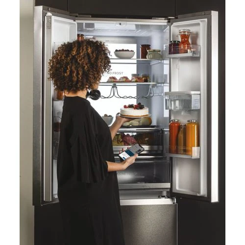 Frigorífico Combinado Haier HFW7720EWMP | 200,6x70x67,5 cm | 477 L | E | Cinzento - Image 6