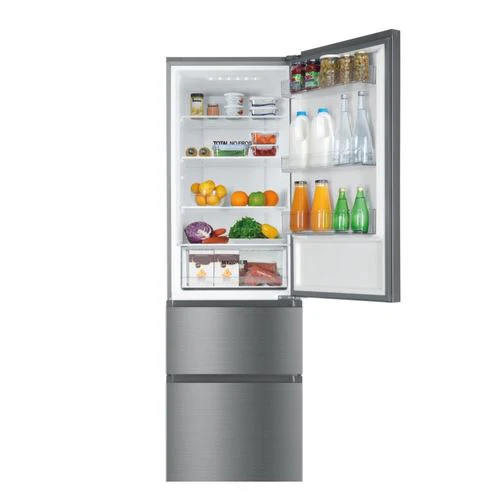 Frigorífico Combinado Haier HTR3619ENMN | 190,5x59,5x65,7 cm | 234 L | E | Prateado - Image 3