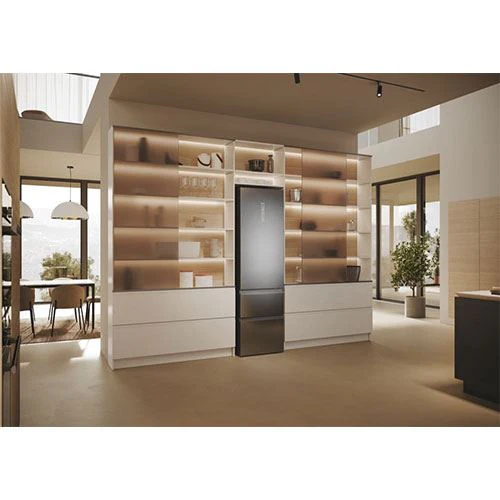 Frigorífico Combinado Haier HTW5620ENMG | 205x59.5x66.7 cm | 414 L | E | Inox - Image 10