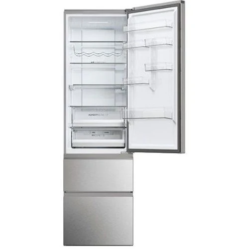 Frigorífico Combinado Haier HTW5620ENMG | 205x59.5x66.7 cm | 414 L | E | Inox - Image 3