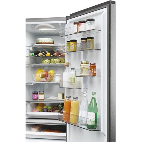 Frigorífico Combinado Haier HTW5620ENMG | 205x59.5x66.7 cm | 414 L | E | Inox - Image 8