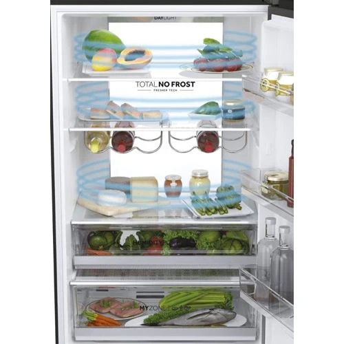 Frigorífico Combinado Haier HTW7720DNGB 3D 70 Série 7 | 200,6x70x67,5 cm | 483 L | D | Preto - Image 8