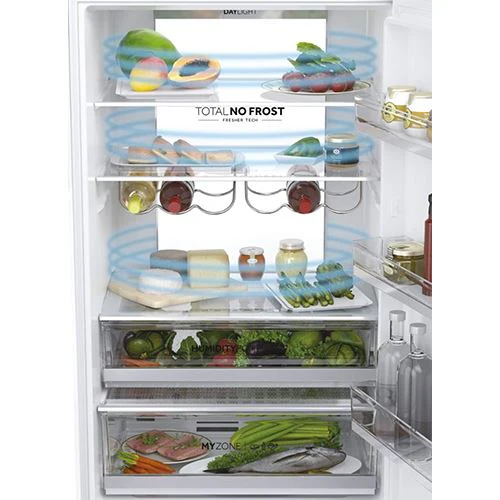 Frigorífico Combinado Haier HTW7720DNGW | 200,6x70x67,5 cm | 483 L | D | Branco - Image 10