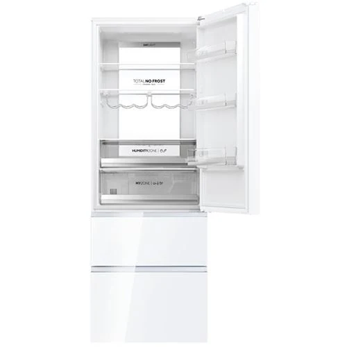 Frigorífico Combinado Haier HTW7720DNGW | 200,6x70x67,5 cm | 483 L | D | Branco - Image 3