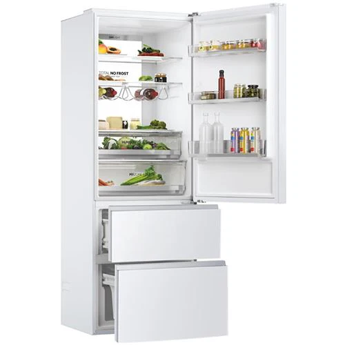 Frigorífico Combinado Haier HTW7720DNGW | 200,6x70x67,5 cm | 483 L | D | Branco - Image 5