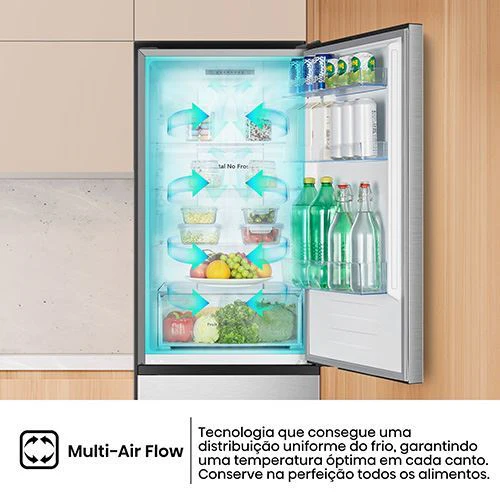 Frigorífico Combinado Hisense RB372N4ACE | 178,5x59,5x59 cm | 292 L | E | Look Inox - Outlet - Grade A - Image 11