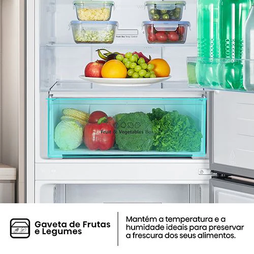 Frigorífico Combinado Hisense RB390N4AWE | 186x59,5x58,9 cm | 304 L | E | Branco - Image 10