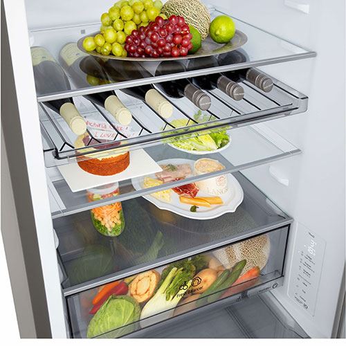 Frigorífico Combinado LG GBBS312CPY | 186x59.7x67.5 cm | 333 L | C | Silver - Image 9