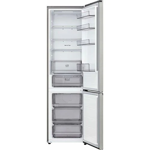 Frigorífico Combinado LG GBBSJ2CCPY | 203x59.7x67.5 cm | 375 L | C | Silver - Image 2
