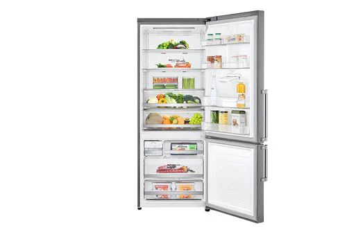 Frigorífico Combinado LG GBF567PZC | 185x70,5x74 cm | 461 L | E | Platina, Prateado - Image 2