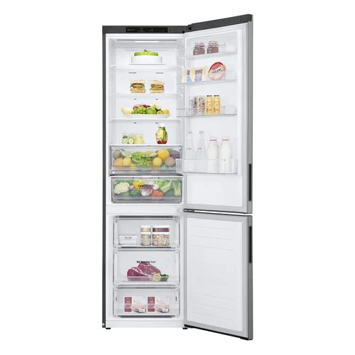 Frigorífico Combinado LG GBP62PZNBC | 203x59,5x67,5 cm | 384L | B | Prateado - Image 2