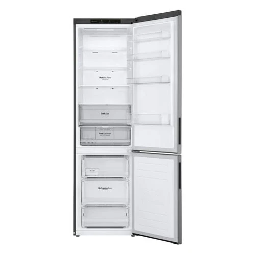 Frigorífico Combinado LG GBP62PZNBC | 203x59,5x67,5 cm | 384L | B | Prateado - Image 3