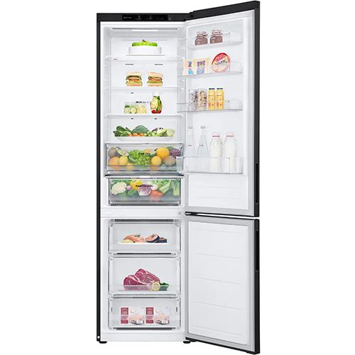 Frigorífico Combinado LG GBV22NCBEP | 203x59,5x67,5 cm | 387 L | B | Preto - Image 11