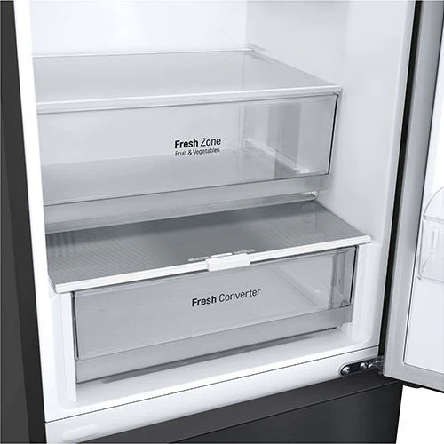 Frigorífico Combinado LG GBV22NCBEP | 203x59,5x67,5 cm | 387 L | B | Preto - Image 6